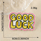 Everyday Words Embroidered Patches ② - Multiple Designs Available - CheerCove