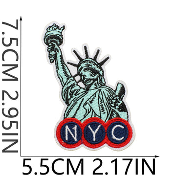 Statue of Liberty Patches (Iron-On)