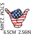American Memorial Day ② Patches (Iron-On)