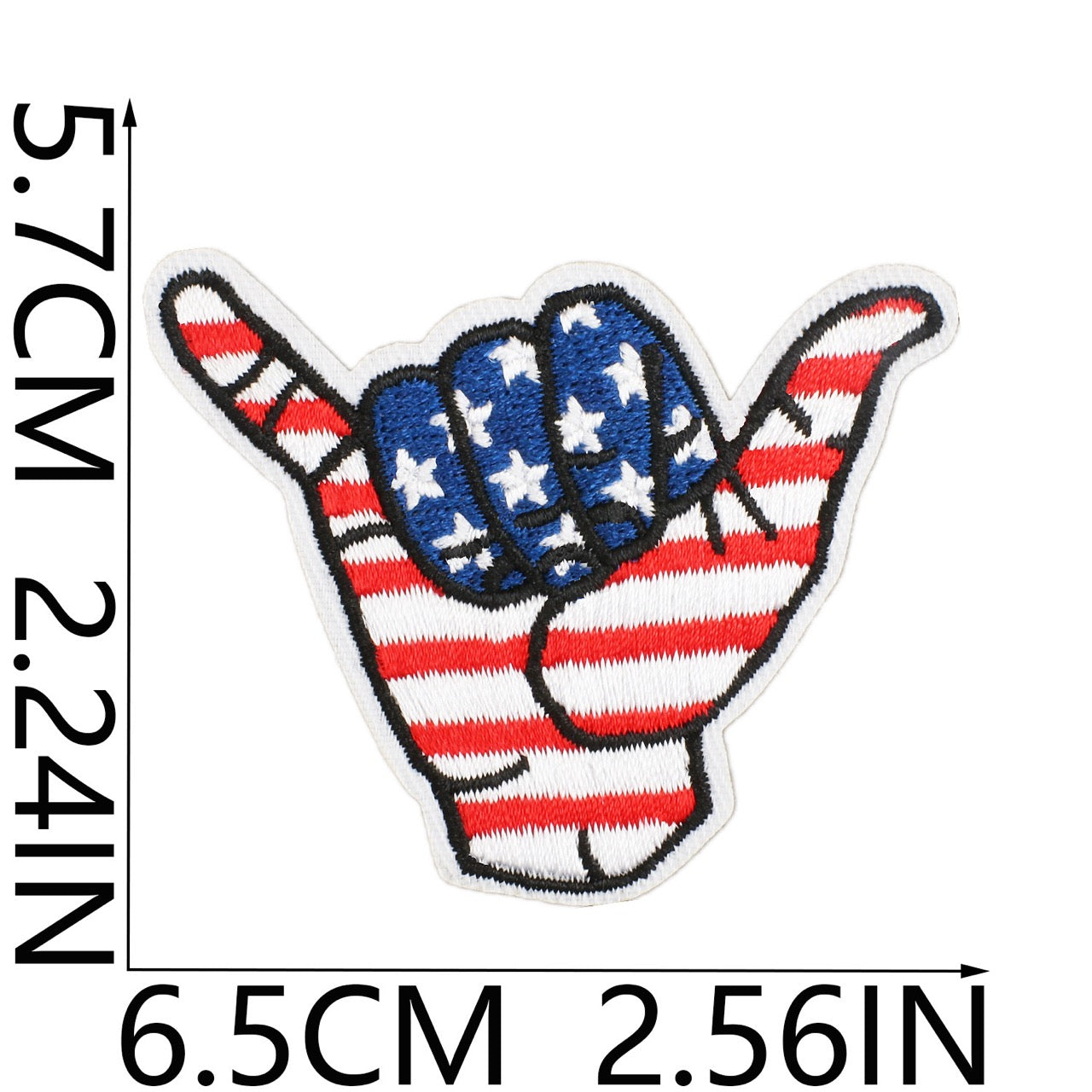American Memorial Day ② Patches (Iron-On)