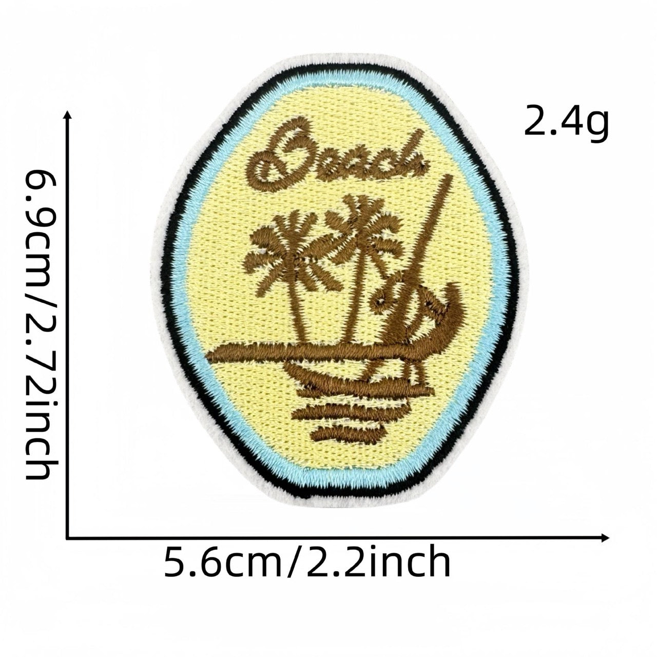 Globe Trotting Patches (Iron-On)