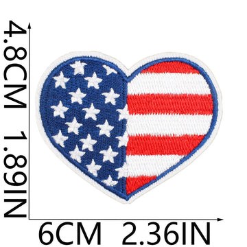 American Memorial Day ① Patches (Iron-On) - CheerCove