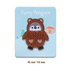 Furry Penguins Embroidered Patches - Multiple Designs Available - CheerCove