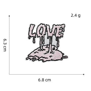 Colorful Doodle Patches (Iron-On)