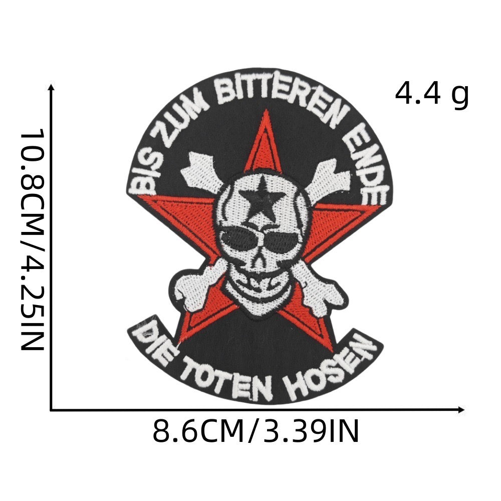 Skull Patches (Iron-On)