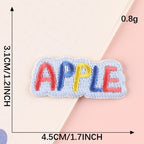 Minimalist Word Embroidered Patches ① - Multiple Designs Available - CheerCove
