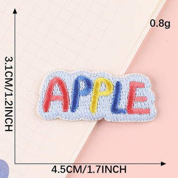 Minimalist Word Embroidered Patches ① - Multiple Designs Available - CheerCove