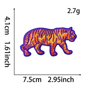 Holographic Tiger Patches (Iron-On) - CheerCove