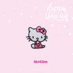 Pink & Cute Kitty Patches (Stick-On)