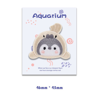 Cute Penguin Embroidered Patches - Multiple Designs Available - CheerCove