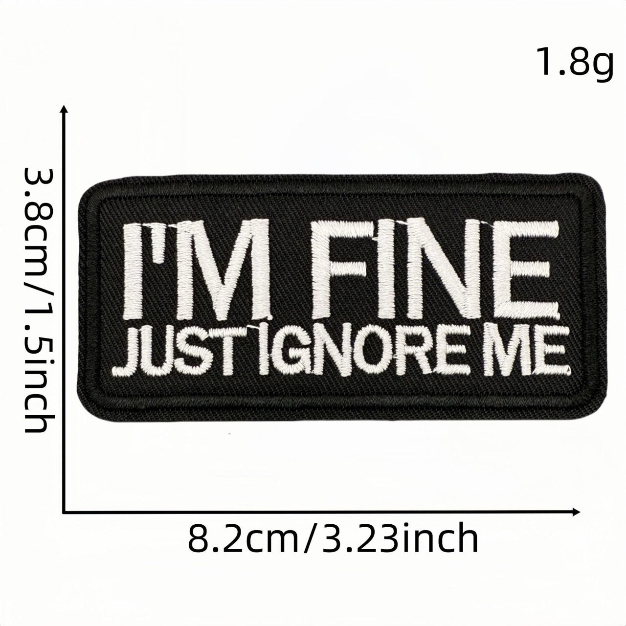 Dark & Gothic Phrases ② Patches (Iron-On)