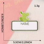 Write-On Name Embroidered Patches ① - Multiple Designs Available - CheerCove