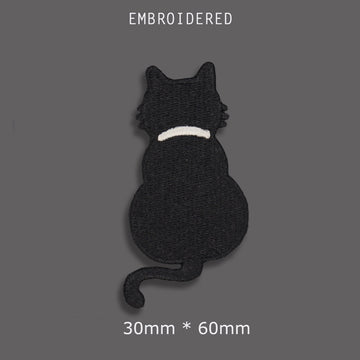 Cute Black Cat Patches(Stick-On)
