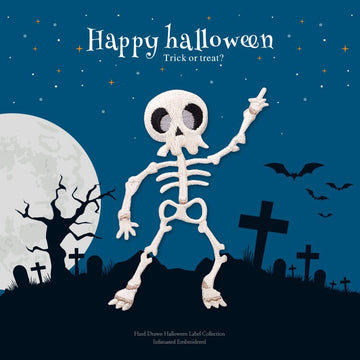 Happy Halloween Embroidered Patches - Multiple Designs Available - CheerCove