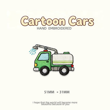 Cute Cartoon Vehicle Patches (Stick-On) - CheerCove