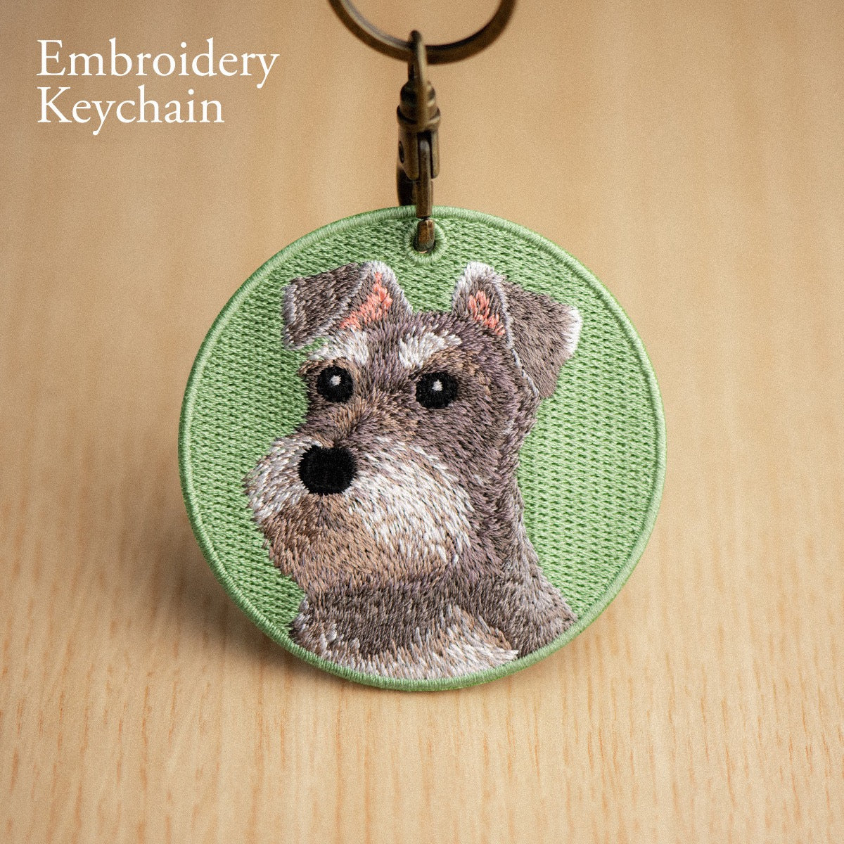 Cute Dog Double-Sided Embroidered Keychains ② - CheerCove