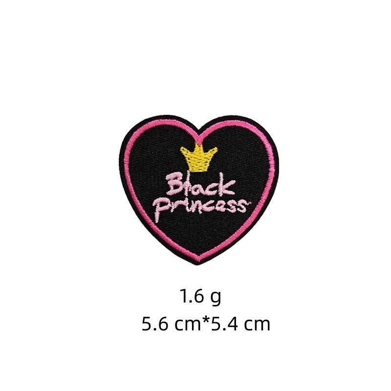 Fashion Girl ② Patches (Iron-On)