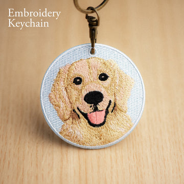Embroidered Cute Puppy Charm ① - Multiple Designs Available - CheerCove
