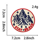 Outdoor Fishing & Camping Patches (Iron-On) - CheerCove