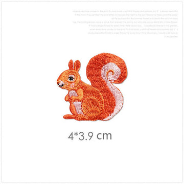 Squirrel  Patches(Stick-On)
