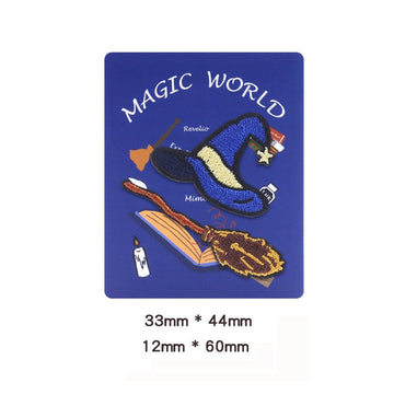 Magic World Embroidered Patches - Multiple Designs Available - CheerCove