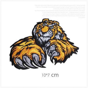 Tiger Warrior Patches(Stick-On)