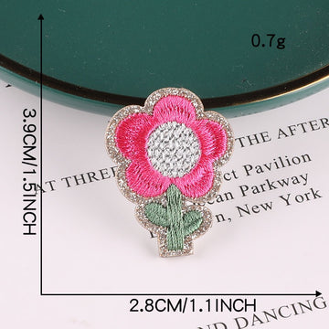 Flower Embroidered Patches - Multiple Designs Available - CheerCove