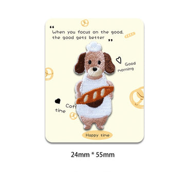 Baking Dog Embroidered Patches - Multiple Designs Available - CheerCove