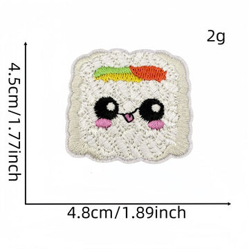 Sushi Patches (Iron-On)