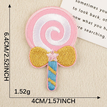 Dessert Embroidered Patches - Multiple Designs Available - CheerCove