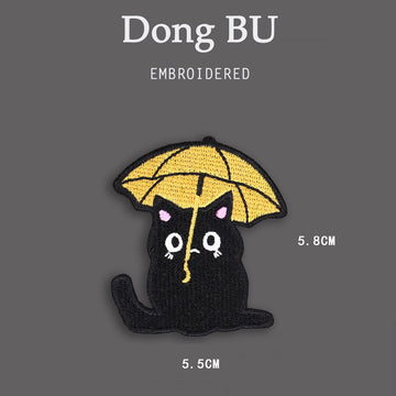 Student Days Cat Patches(Stick-On)