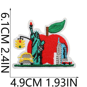 Statue of Liberty Patches (Iron-On)