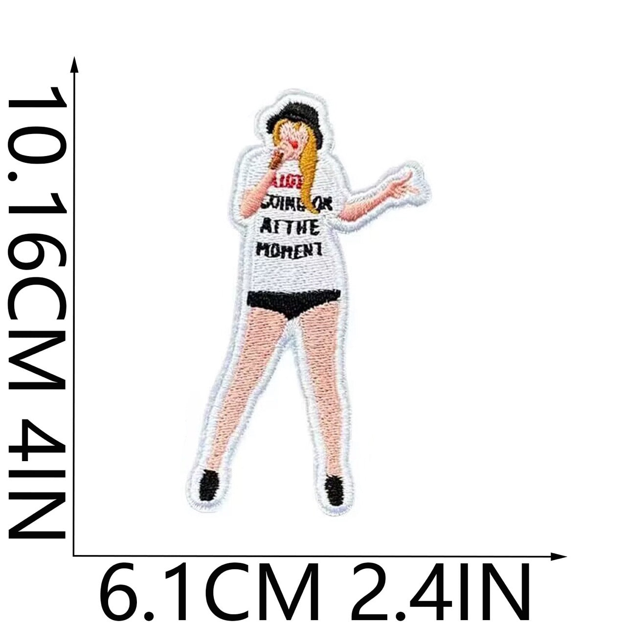 Super Pop Singer Patches (Iron-On)