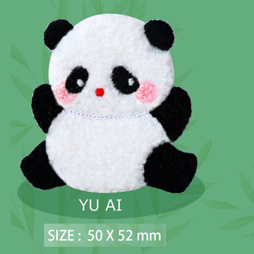 Popular Panda Embroidered Patches - Multiple Designs Available - CheerCove