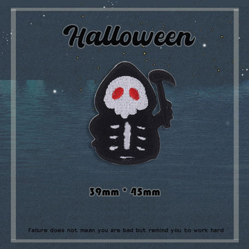 Halloween ② Embroidered Patches - Multiple Designs Available - CheerCove