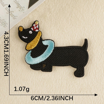Funny Pet Embroidered Patches ② - Multiple Designs Available - CheerCove
