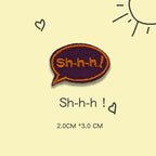 Exclamation Embroidered Patches - Multiple Designs Available - CheerCove