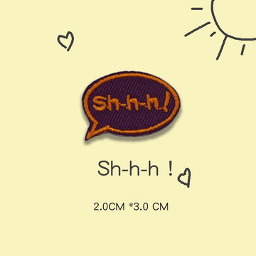 Exclamation Embroidered Patches - Multiple Designs Available - CheerCove