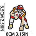 Game Day Football ② Patches (Iron-On)