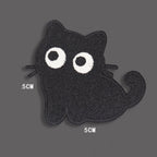 Cute Black Cat Patches (Stick-On) - CheerCove