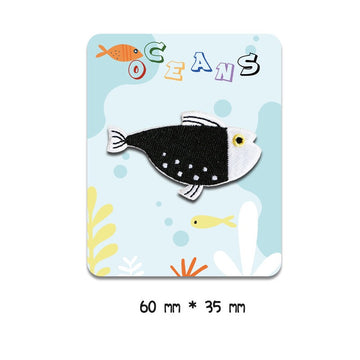 Ocean Animals Embroidered Patches - Multiple Designs Available - CheerCove