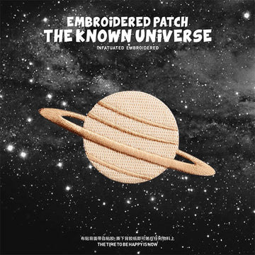 Solar System Planet Embroidered Patches - Multiple Designs Available - CheerCove