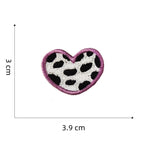 Assorted Heart Embroidered Patches - Multiple Designs Available - CheerCove