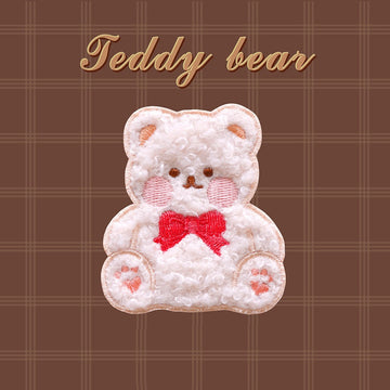 Teddy Bear Embroidered Patches - Multiple Designs Available - CheerCove