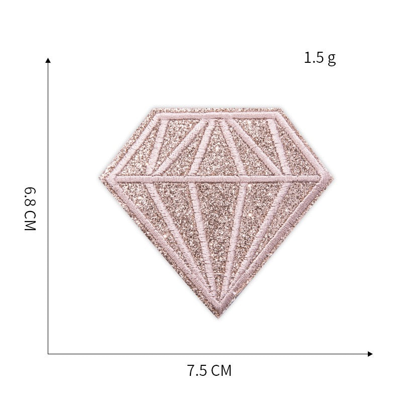 Diamond Patches (Iron-On)