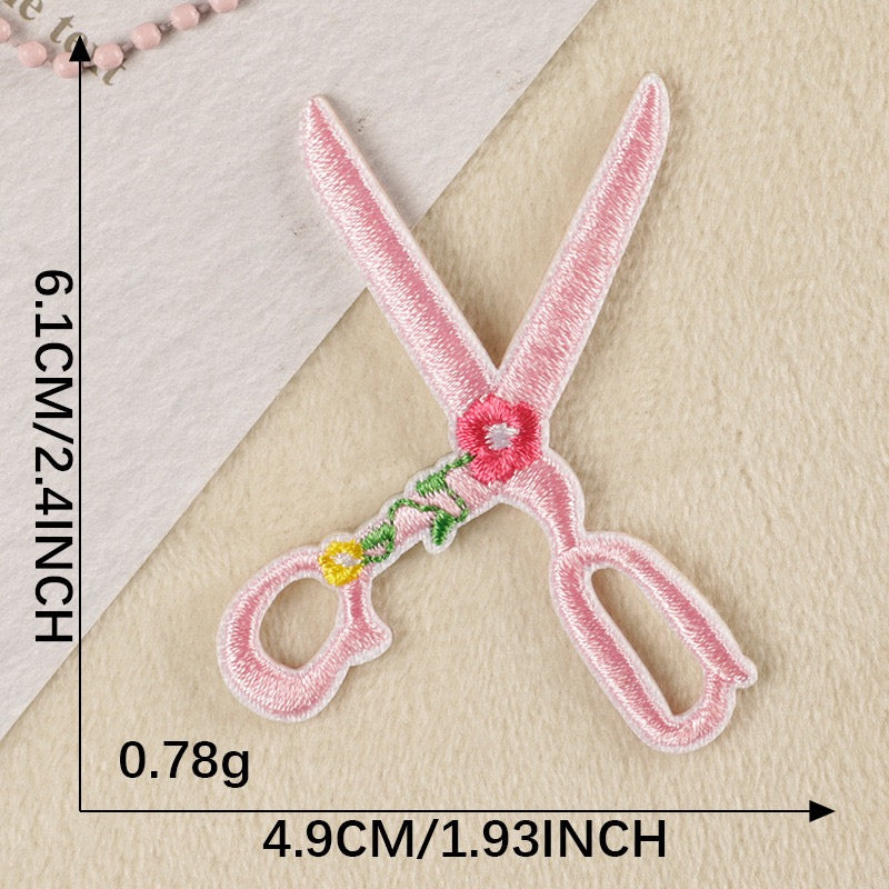 Sewing Tools Embroidered Patches - Multiple Designs Available - CheerCove