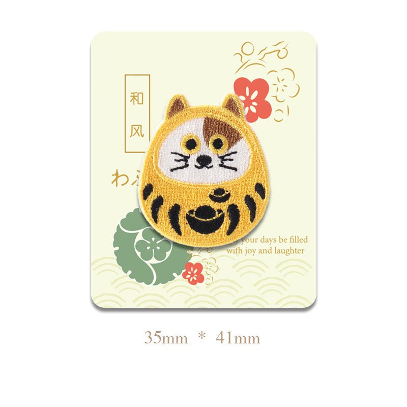 Japanese Style Lucky Patches (Stick-On)