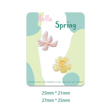 Wonder Flower Embroidered Patches - Multiple Designs Available - CheerCove