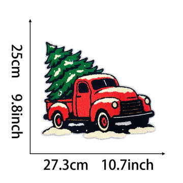 Jumbo Christmas Patches (Iron-On)