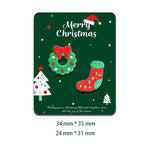 Christmas Embroidered Patches - Multiple Designs Available - CheerCove